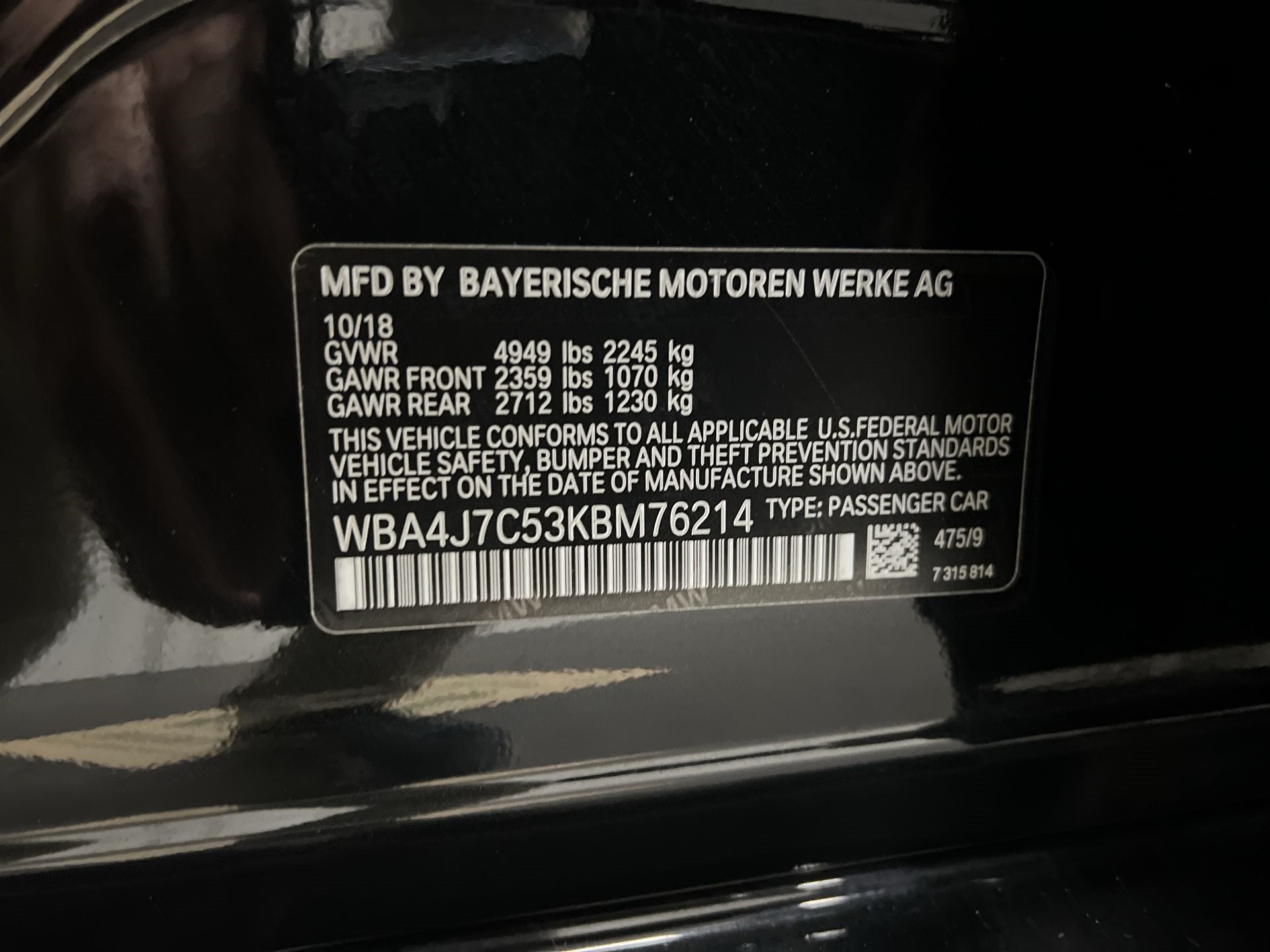 2019 BMW 440i Gran Coupe xDrive